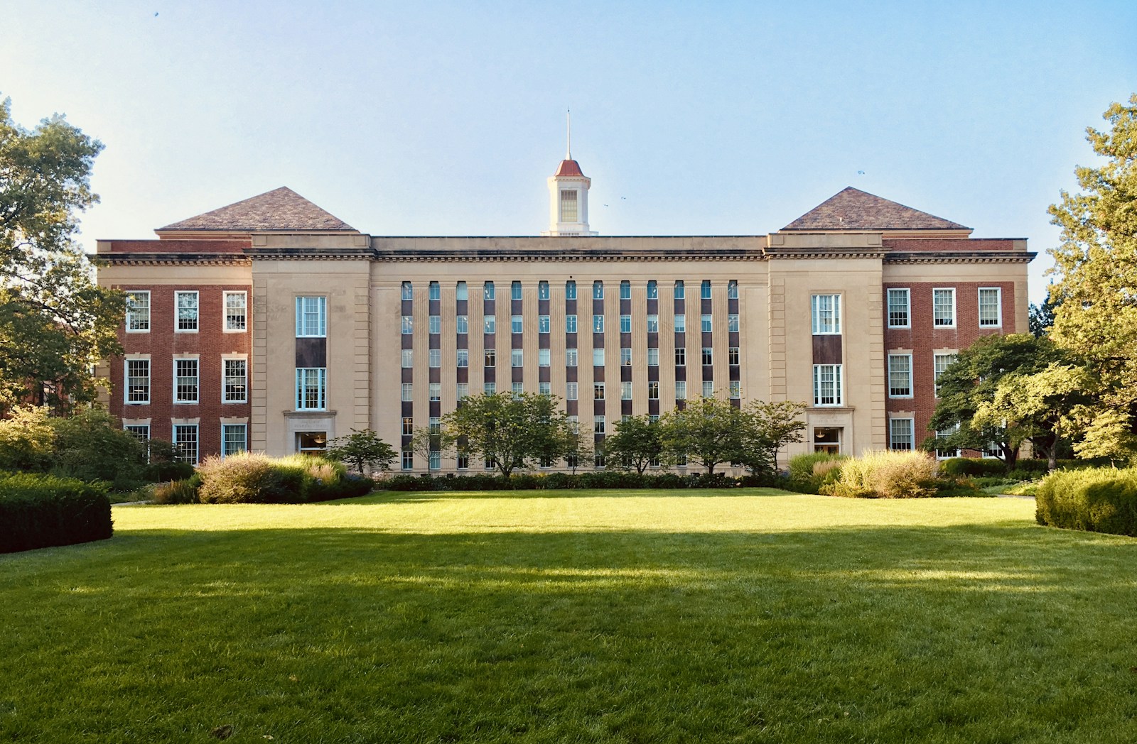 Larch Street campus and Prof. James Liu